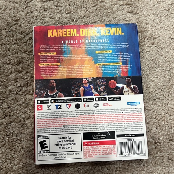 NBA 2k22 *75th anniversary edition - Picture 2 of 3